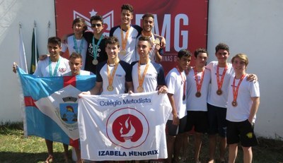Nossos alunos atletas viveram experiências gloriosas nos Jogos Escolares de Minas Gerais, em Uberaba
